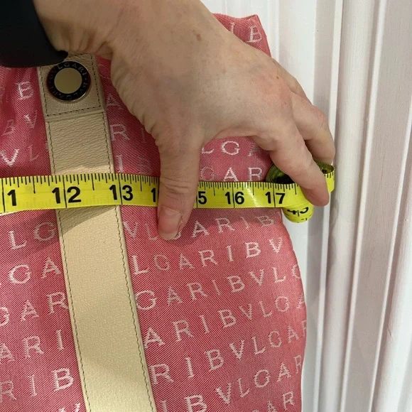 Bvlgari mania red logo tote - Picture 12 of 14